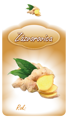 Samolepiaca etiketa Zázvorovica (s rokom)