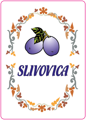 Samolepiaca etiketa Slivovica - Kopaničiarsky štýl