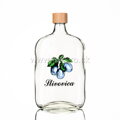 Fľaša Taschenflasche 0,5 L s obtlačou ovocia