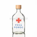 Fľaša Flask 0,2 L s obtlačou 