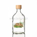 Fľaša Flask 0,2 L s obtlačou poľovnícky motív