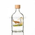 Fľaša Flask 0,2 L s obtlačou poľovnícky motív