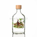 Fľaša Flask 0,2 L s obtlačou poľovnícky motív