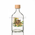 Fľaša Flask 0,2 L s obtlačou poľovnícky motív