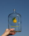 Fľaša Taschenflasche 1 L s obtlačou ovocia