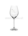 Svadobné poháre WINE 360 ml, dekor Mr. & Mrs. (2 ks)