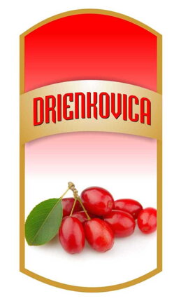 Samolepiaca etiketa Drienkovica