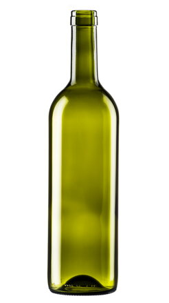 Fľaša BDO 410 Weinflasche 0,75 L oliva