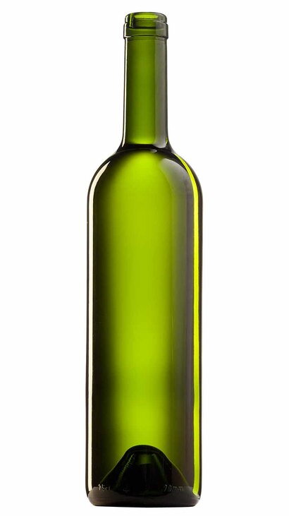 Fľaša na víno Bordolese Europea 0,75 L - oliva