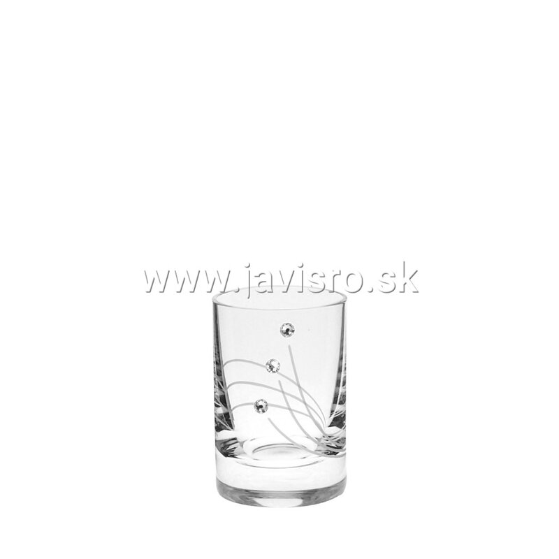 Poháriky na destiláty Vodka 30 ml, dekor 30538 (6 ks)
