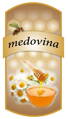 Samolepiaca etiketa Medovina