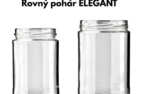 Novinka: Zoznámte sa s radom ELEGANT – Poháre, ktoré pristanú každej špajzi